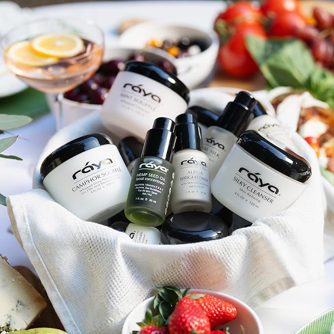 Raya Silky Cleanser (R-114) Daily Hydrating Facewash | Chamomile & Seaweed Extract Facial Cleanser for Dry Skin | Oil-Free, Clear & Smooth Skin Complexion | Light, Foamy Refining Facial Cleaner