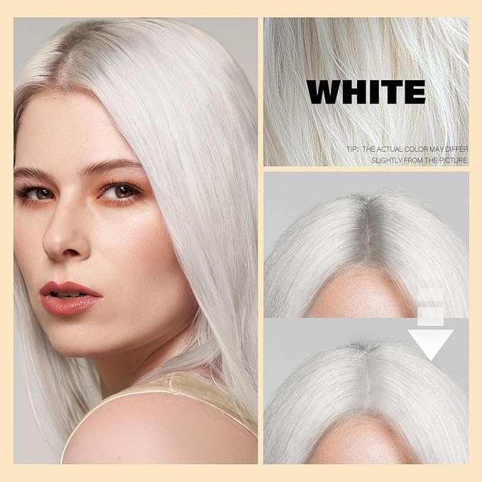 Root Touch Up Sets,Hairline Powder for Women Cover Up- Hairline Concealer for Thin and Thinning Hair, Water & Sweat Resistant,Contain Azonbey Makeup Brush (White, Med-Makeup Brush)