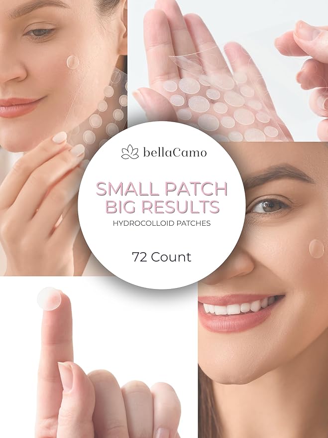 Pimple Patches- Advanced Skincare Treats Acne and Blemishes. Hydrocolloid Spot Treatment with Salicylic Acid & Tea Tree Oil- Acne Patch for Face- 72 ct