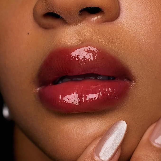 Flower Knows Shell's Jewel Nourishing Lip Glaze,Hydrating Lip Gloss with Hyaluronic,Moisturizing Plumping Oil,Non-Sticky Formula,0.16 fl.oz(P09 Coral Conch)