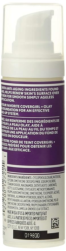 COVERGIRL Simply Ageless Makeup Primer, 1 Fl Oz, Pack of 1