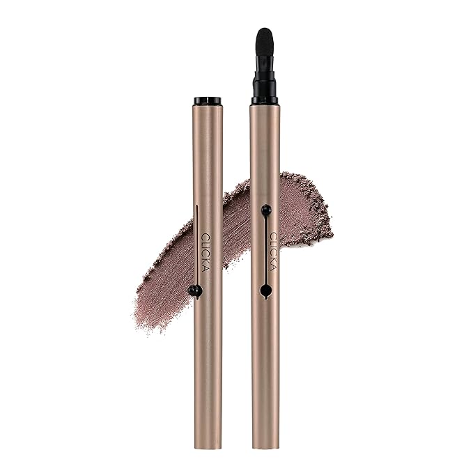 Retractable Automatic Lid Brush (Champagne gold) (Sponge)