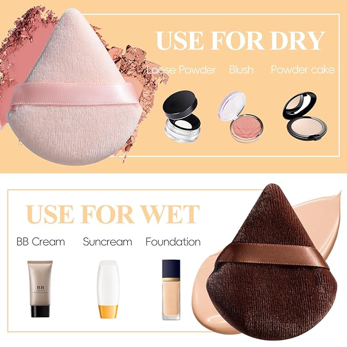 BS-MALL Makeup Brush Set 11Pcs Bamboo Synthetic Kabuki Brush Set Foundation Powder Blending Concealer Eye shadows Blush Cosmetics Brushes with Organizer Bag & Makeup Sponge (style, Count, 17)