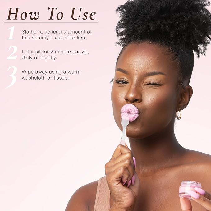 Sara Happ Sweet Clay Mask + Passion Fruit Sugar Scrub Lip Duo - Exfoliating Lip Treatments, Exfoliator Scrub, Moisturizers for Dry and Flaky Lips, Vegan (0.47 Oz and 0.5 Oz jars)