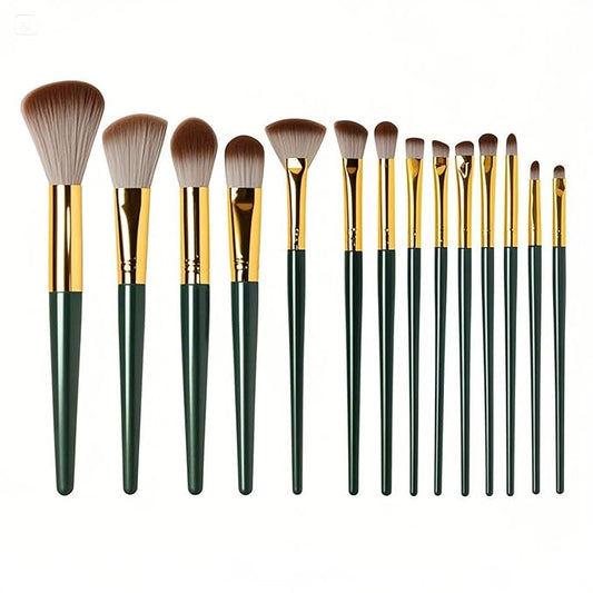 Make Up Brushes,Makeup Brushes Set 14 PCS for Foundation Eyebrow Concealer Eye Shadows Powder,Makeup Brushes Kit for Travel and Daily Makeup Use