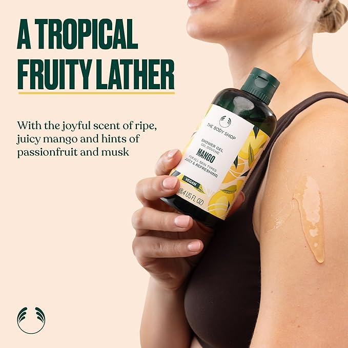 The Body Shop Mango Gift Set - 3 Piece Set, Shower Gel, Body Yogurt, Hand Balm, Vegan