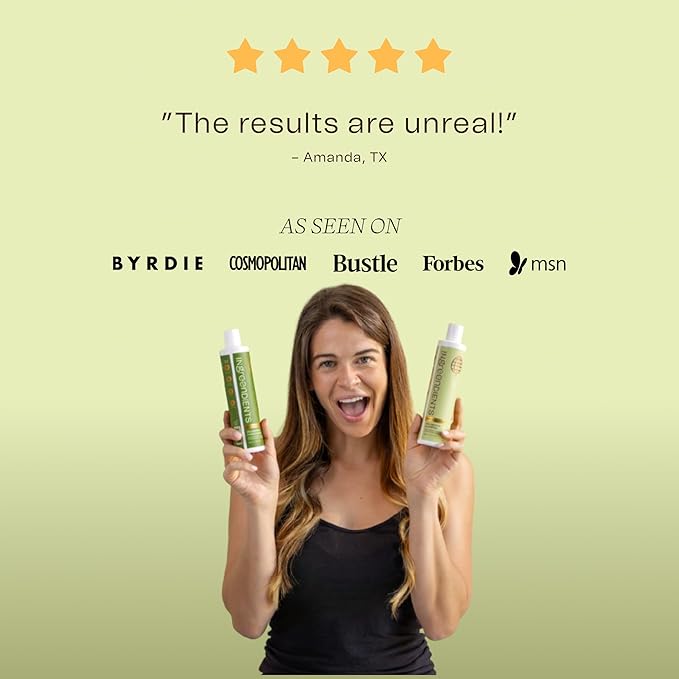 Ingreendients Non Toxic Vegan Volumizing Conditioner with Organic Ingredients For Fine Hair - Strengthening Barley Protein and Argan Oil, Color Safe, Paraben & Gluten Free, Silicone & Sulfate Free