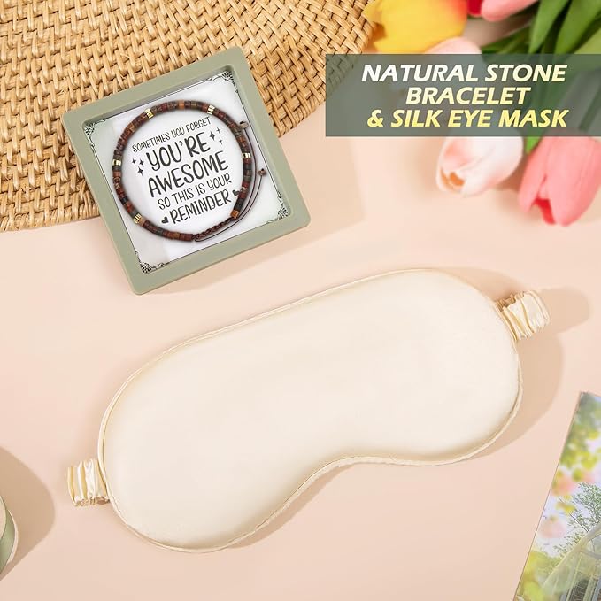 Get Well Gifts for Women Self Care Gifts, Sympathy Gift Baskets Spa Gifts Set, Thinking of You Inspirational Christmas Birthday Gifts for Mom Her Friend Sister Wife Girlfriend