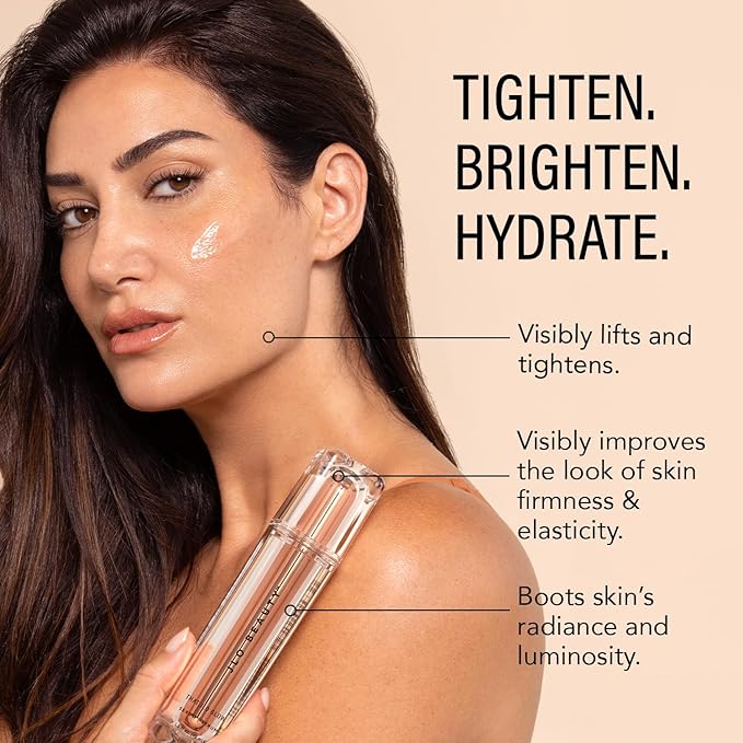 JLO BEAUTY That JLo Glow Face Serum, Skin Care Facial Serum that Helps Tighten, Plump, Glow, and Hydrate, Antioxidant Rich Formula Made with Squalane to Support Skin Elasticity & Skin Firmness, 1.5 Oz