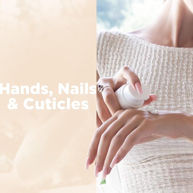 Hydrating Lotion for Dry Hands, Nails, and Cuticles, 3.4 fl. oz., Daily Moisturizing Skincare for Soft, Sensitive Skin with Shea Butter and Ceramides