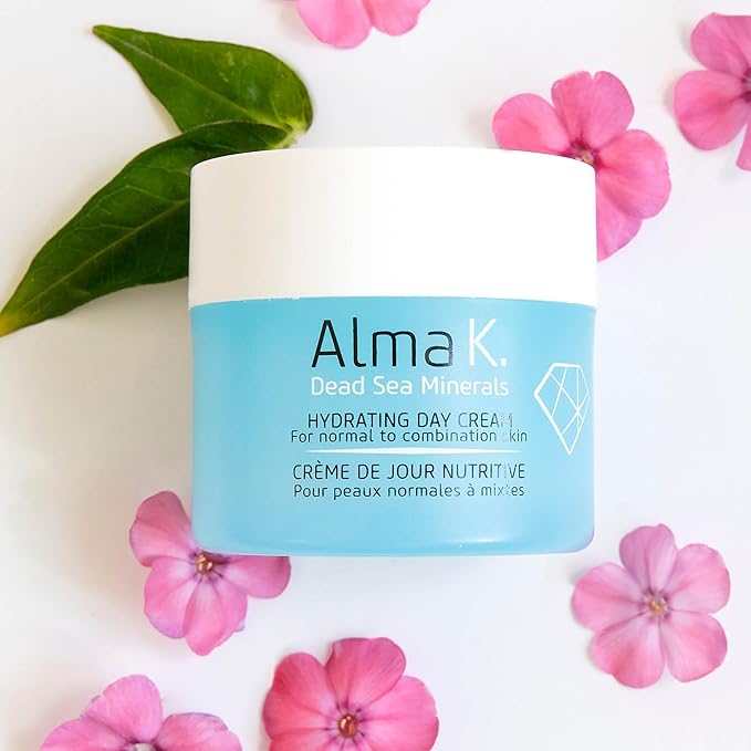 Alma K Hydrating Day Cream - Day Face Cream for Normal to Combination Skin - Daily Face Moisturizer - Non-Greasy Facial Moisturizer - 1.7 oz
