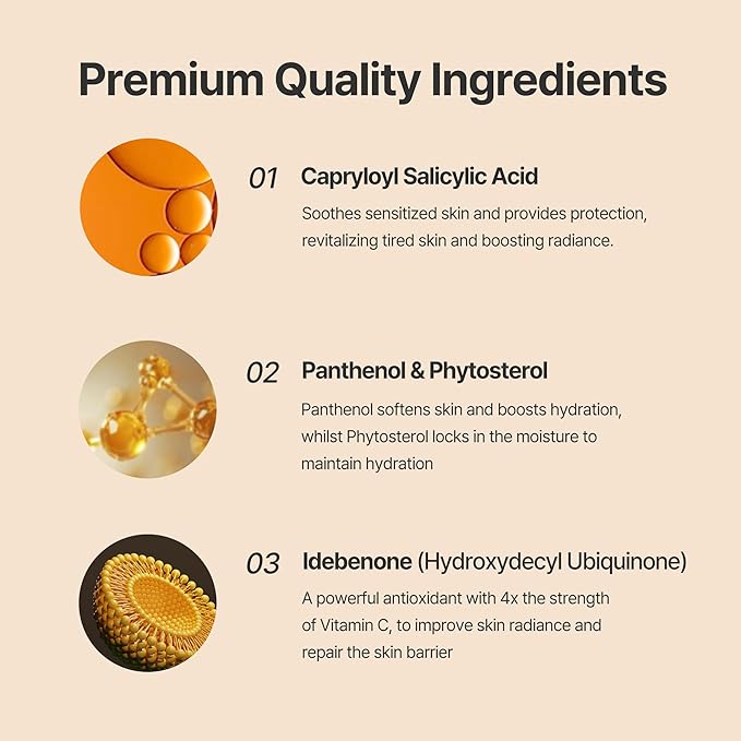 OxygenCeuticals ReGenon Fill LHA – Gentle LHA Exfoliating Serum with 0.7% Capryloyl Salicylic Acid & Idebenone, Brightening & Antioxidant Peel for Sensitive Skin. 1.69 fl.oz (50ml)