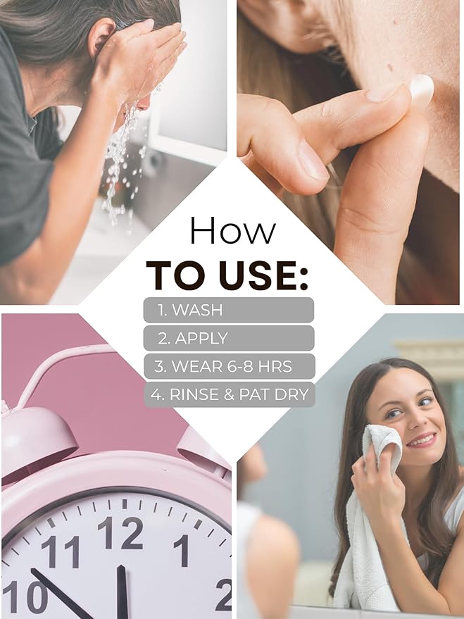 Pimple Patches- Advanced Skincare Treats Acne and Blemishes. Hydrocolloid Spot Treatment with Salicylic Acid & Tea Tree Oil- Acne Patch for Face- 72 ct