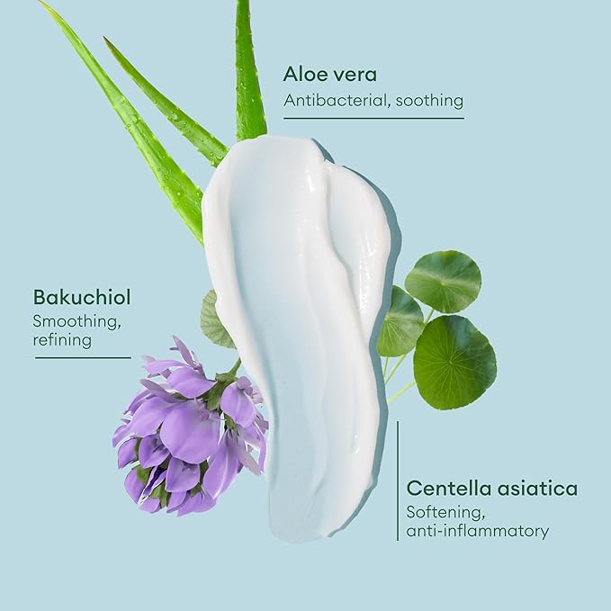 LUMA & LEAF Clear Slate Niacinamide Serum for Face – Redness & Acne Relief with Bakuchiol & Aloe Vera – Hydrating Vegan Daily Face Serum for Oily & Combination Skin