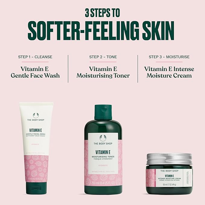 The Body Shop Vitamin-E Intense Moisture Cream for Unisex, 1.7 Ounce