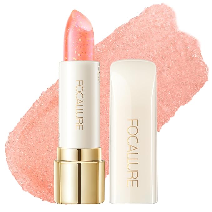 FOCALLURE Moisturizing Lipstick,Color Changing Tinted Lip Balm,Hydrating PH Lip Balm with Creamy Texture,Long Lasting High Pigmented Lip Stain,Rhodozite