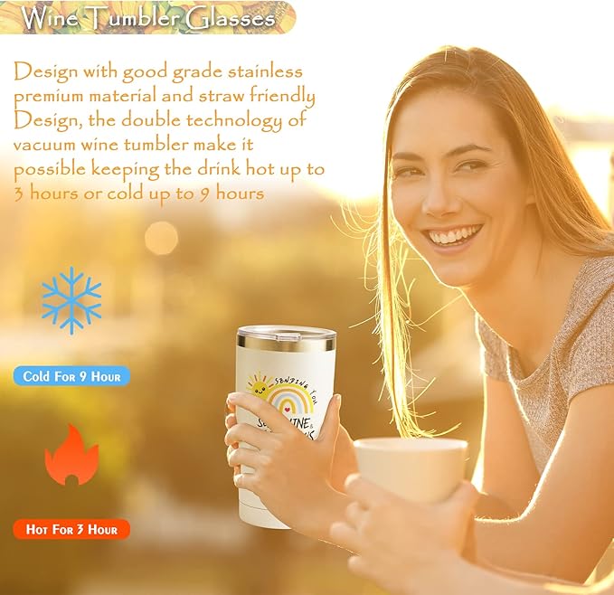 Sending Sunshine Gifts for Women, Sending Sunflower Gifts for Mom, 9 Pcs Spa Gifts for Women, Birthday Gift Sets, Gifts for her, Unique Holiday Gifts Basket for Women, Girlfriend, Sister, Mom, Wife