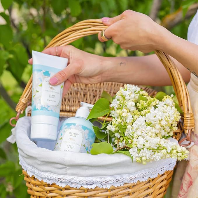 Camille Beckman Glycerine Hand Therapy Cream, White Lilac, 6 Ounce