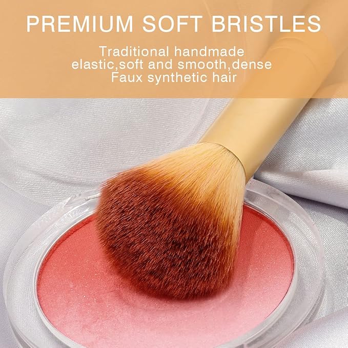 Make up Brushes, VANDER Professional 32pcs Makeup Brush Set, Makeup Brushes Set Foundation Blending Cosmetic Brush Set Kit,Champagne