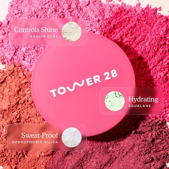 GetSet™ Matte Powder Blush - Samo Spritzer, Setting + Blurring Rosy Mauve Blush