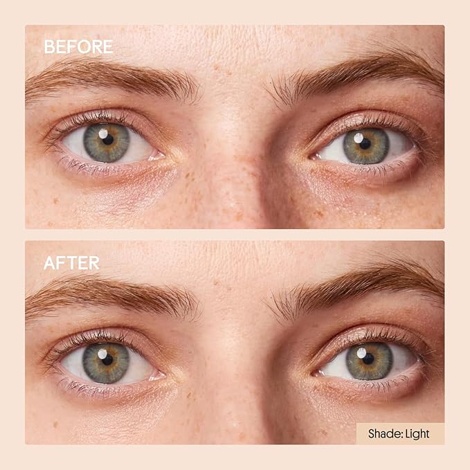 Winky Lux Peeper Perfect Under Eye Concealer, Makeup & Eye Brightener, Full Coverage Concealer for Dark Circles, Color Corrector & Eye Primer, With Collagen, Hyaluronic Acid & Vitamin E (Medium Deep)