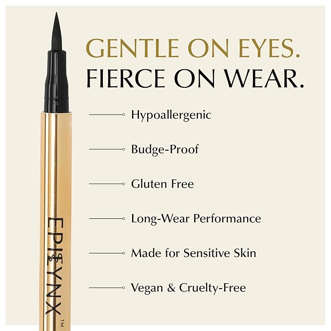 Waterproof Eyeliner - Smudge-Proof Liquid Eyeliner Pen with Precision Tip for Smooth, Long-Lasting Application - Vegan, Hypoallergenic & Gluten-Free Eye Liner - 2mL Shimmer Royal Blue