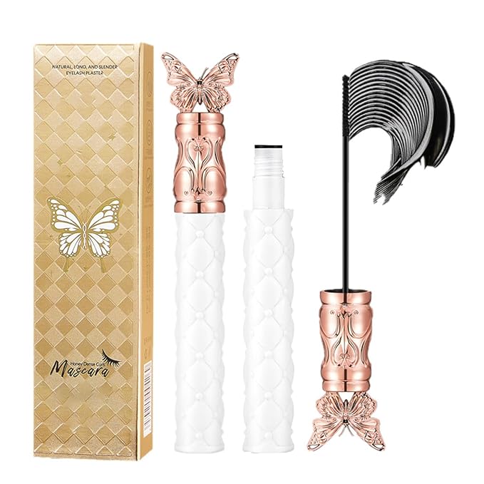 2Pcs Filterseed Mascara,Tubing Mascara Lengthening,Thick, Curling,Waterproof, Sweat-proof, Lengthening, Non-smudged