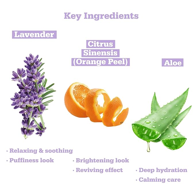 Lavender Pop Calm Repair 5′ Hydrogel Under-Eye Patches, 28 Pairs — 5-Minute Soothing & Calming, Brighter-Looking Under-Eyes — Natural Lavender Note · Ophthalmologist Tested