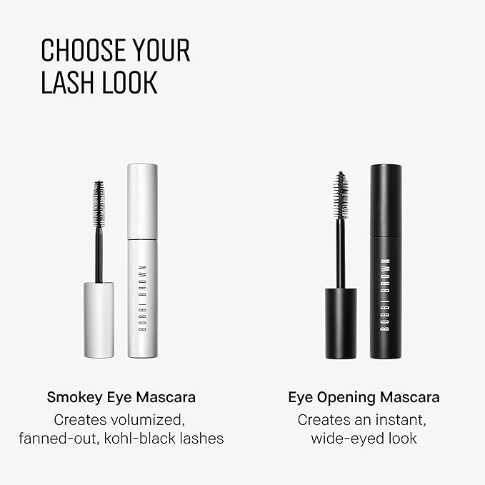 Bobbi Brown Smokey Eye Mascara | Long-Wearing, Volumizing Mascara | No Flaking or Smudging, 0.2 Fl Oz