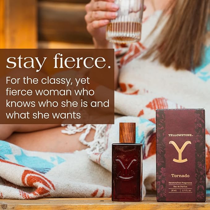 Yellowstone Tornado Women's Perfume by Tru Western, 1.7 fl oz (50 ml) - Rich, Confident, Sensual