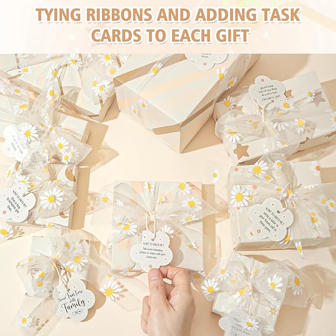 Set of 9 Individually Wrapped Teen Girl Gifts Trendy Stuff, Cute & Practical, Christmas/Birthday Gift for Granddaughter Daughter Niece Ages 8-16, with Empowering Tasks(Cream)