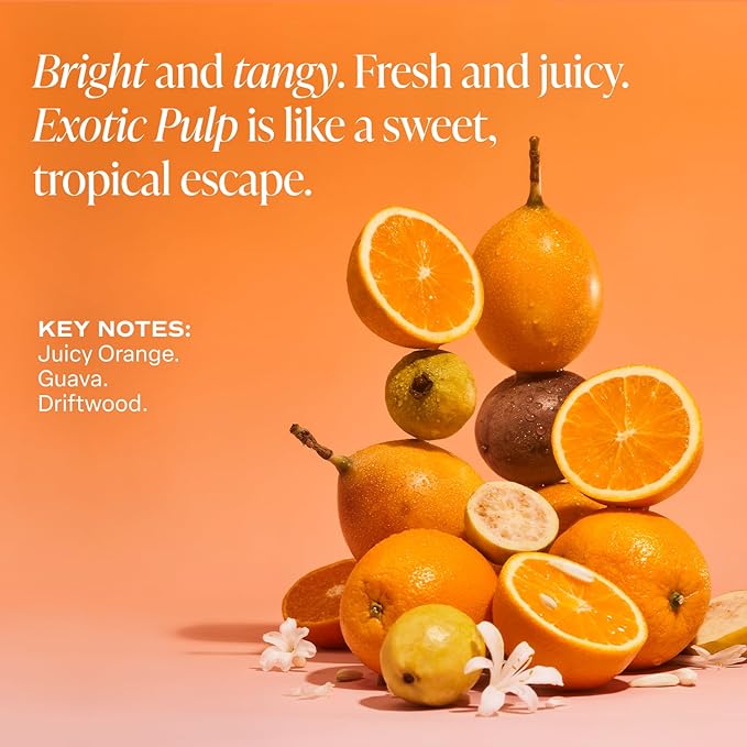 Saltair Serum Deodorant Exotic Pulp 2 Pack. 5% AHA Formula. Lactic Acid and Mandelic Acid Deodorant. Aluminum Free Odor Control for Women and Men. Travel Essentials, 2x 1.7oz Roll On