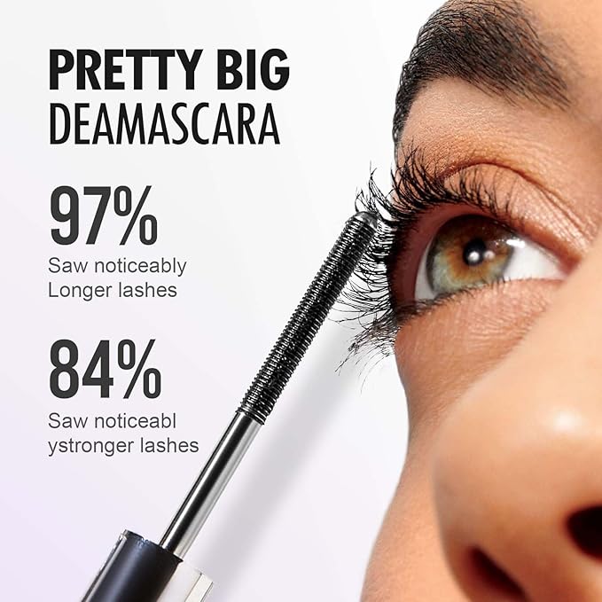 Tubing Mascara 2025 New Curling Mascara Black & Brown for Lash Makeup, Waterproof and Sweatproof Long Lasting Non-Smudged Magic Mascaras (Black A/1pcs)