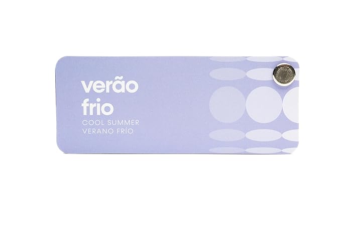 Multilingual Cool Summer Palette Color Fan by Studio Immagine, Personalized Color Guide for Cost Saving, Smart Shopping, Outfit & Wardrobe Planning; Verano Frio/Verao Frio