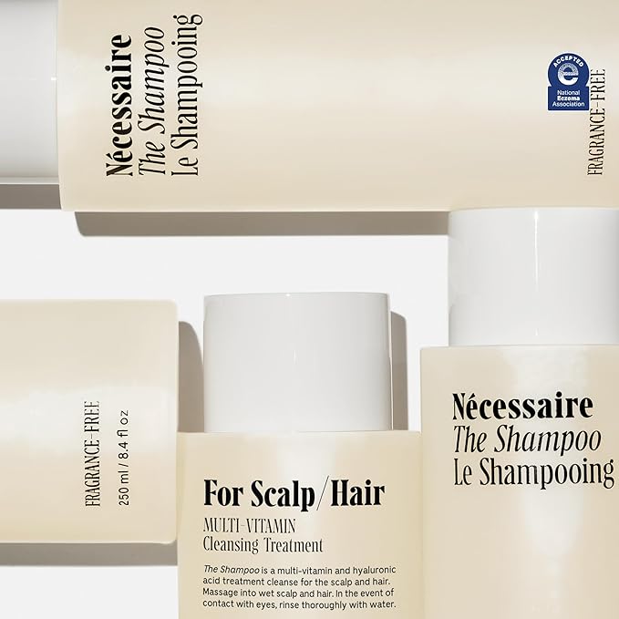 Nécessaire The Shampoo. Hyaluronic Acid + Vitamin B Complex Shampoo for Women & Men.