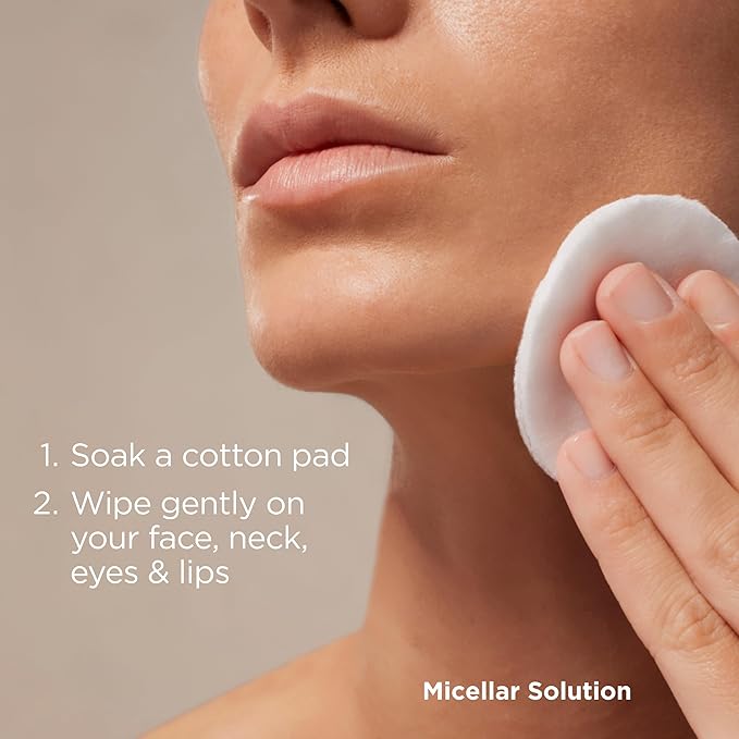 ISDIN Micellar 4-in-1 Facial Cleansing Water Solution - Hydrating and Cleansing Toner and Makeup Remover for Sensitive Skin, 13.5 FL OZ