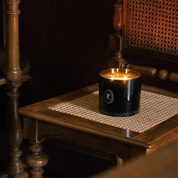 Preston Lane The Deluxe 3-Wick Candle, Scented Candle with Vegan, Soy Wax Blend, Mayfair, 24 Oz