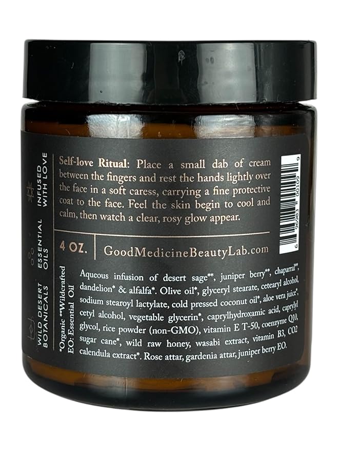 Clarity Awakening Face Cream - Natural Daily Facial Moisturizer with Coenzyme Q10 and Vitamin B3 to Reduce Fine Lines - Hydrating Coconut Oil and Aloe Vera - Skincare for Women and Men (4 oz)