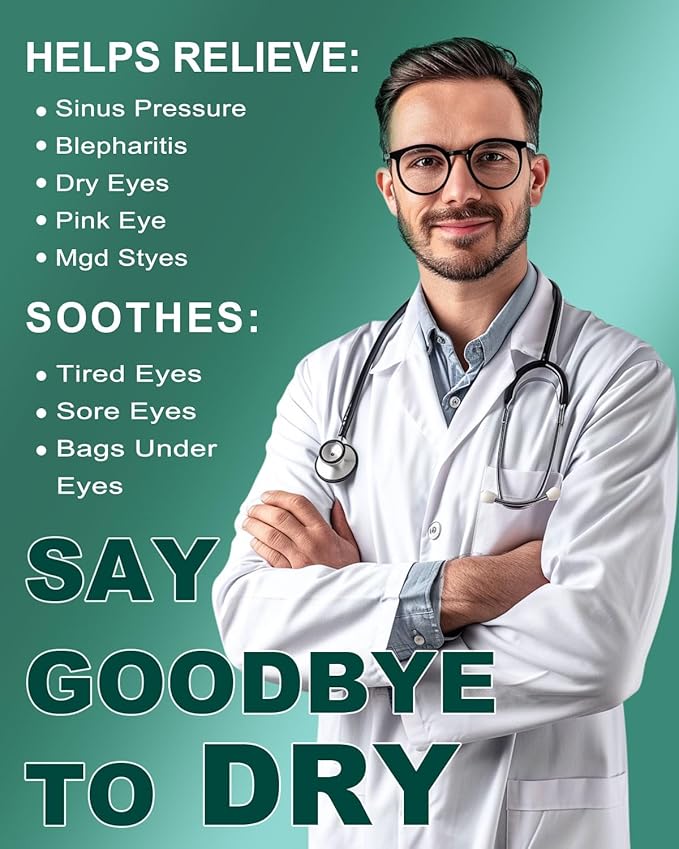 30 Packs Steam Eye Mask,Warm Compress for Dry Eyes Sleep Mask,Hot Auto Heated Eye Masks Relaxing Products for Women Moist Heat Soothing Eye Fatigue,Disposable Eye Mask for SPA Essentials