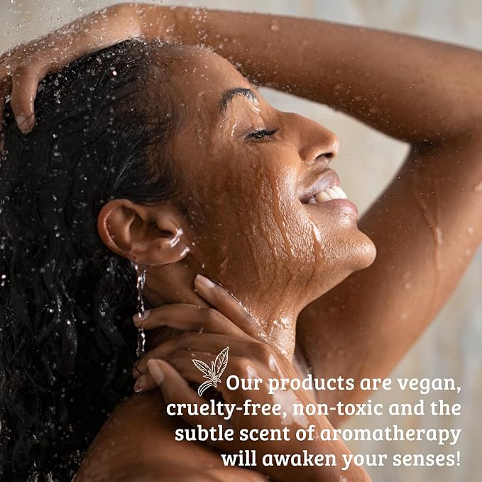 Pharmacopia Verbena Conditioner - Natural Scalp Moisturizer, Vegan & Cruelty-Free Hair Care with Shea Butter, Aloe Vera, Jojoba Oil and Olive Leaf Extract for Dry Hair Treatment and Detangling, 16 oz