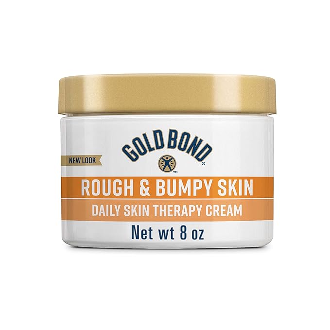 Gold Bond Rough & Bumpy Daily Skin Therapy Cream, 8 oz., With 7 Moisturizers & 3 Vitamins