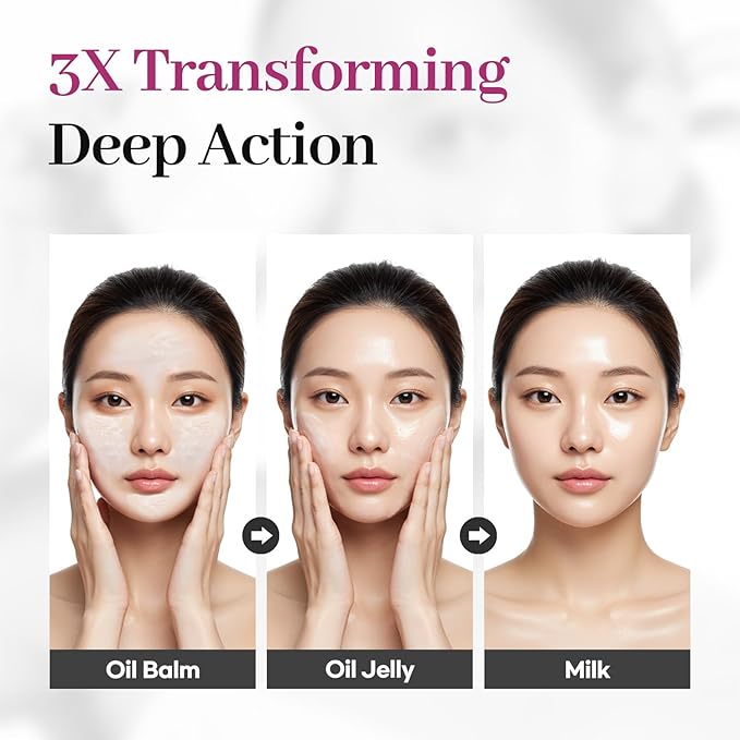 AROCELL Super Collagen Melting Cleansing Balm – Grinding Deep Pore Blackhead Cleanser with Peptide Face Wash Makeup Remover Hydrating Korean Skincare