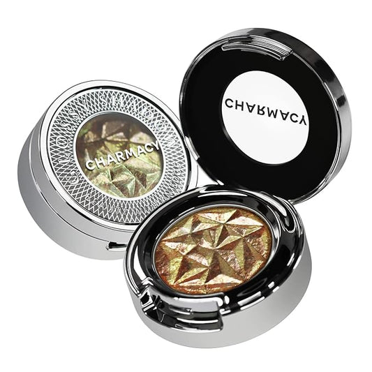 CHARMACY Duochrome Eyeshadow, Insane Shifters Chameleon Eyeshadow, Creates High-Impact, Metallic Eye Looks, 100% Vegan and Cruelty Free (Chameleon-#808, 0.06 Ounce (Pack of 1))