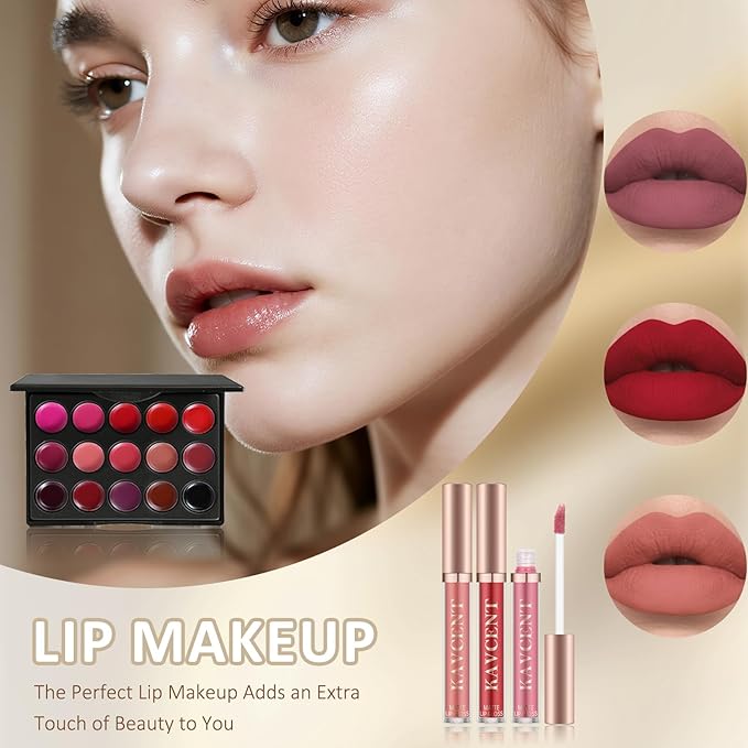 Makeup Set for Teens Women Makeup Kit for Women Full Kit Eyeshadow Foundation Makeup Gift Set for Teen Girls Christmas Makeup Kits for Teens Teenagers 14-16