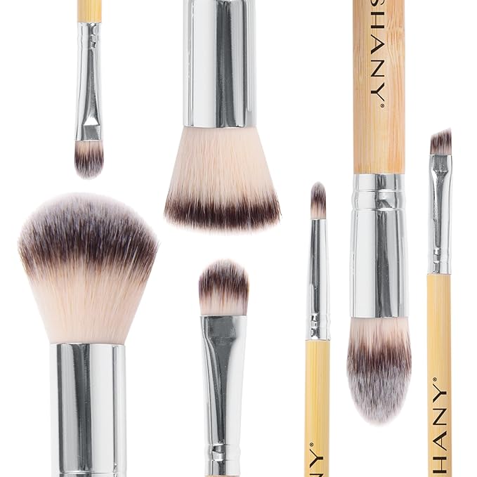 SHANY I love Bamboo - 6pc Petite Pro Bamboo brush set, NO Case