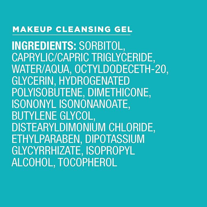 Curel Japanese Skin Care Makeup Cleansing Gel, Waterproof Eye Makeup Remover and Gentle Facial Cleanser for Dry, Sensitive Skin, Step 1 of 2, 4.5 Oz