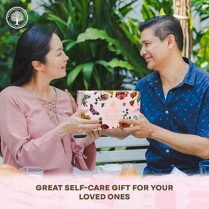 Wavertree & London Natural Soap Bars Gift Set (Set of 3), Assorted Floral Scented Bar Soap Gift Box for Women & Men, Moisturizing & Pure Triple Milled Luxury Bath Soap Bars enriched with Shea Butter