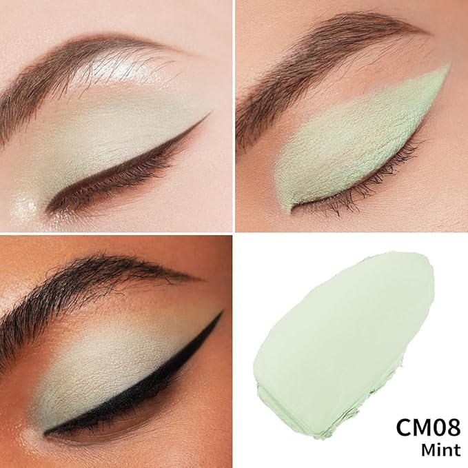 Oulac Matte Eyeshadow 3-in-1 Eyeshadow Eye Primer&Eyeliner Highly Pigmented Waterproof Smudge-proof Long Lasting Wear Smooth&Blendable Formula for Natural Look,Vegan & Cruelty-Free,CM08