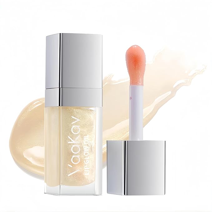 Shimmering Magic PH Color Changing、Hydrating Lip Glow Oil, Plumping Lip Gloss, Moisturizing Lip Oil Gloss, Transparent Moisturizing Lip Balm, Natural Lip Plumper(01 STRAWBERRY BOMB)