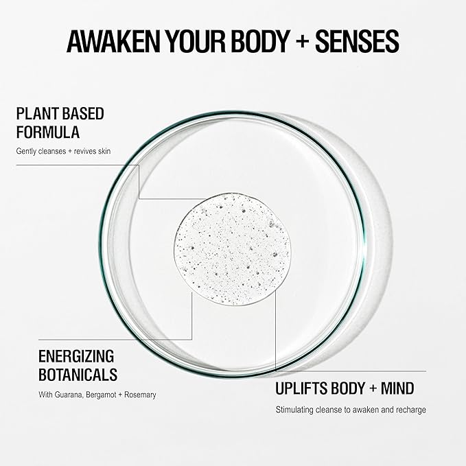 Grown Alchemist Energize Body Cleanser Bundle: Chamomile, Bergamot & Rose Bodywash/Soap (300mL + 1L Refill)